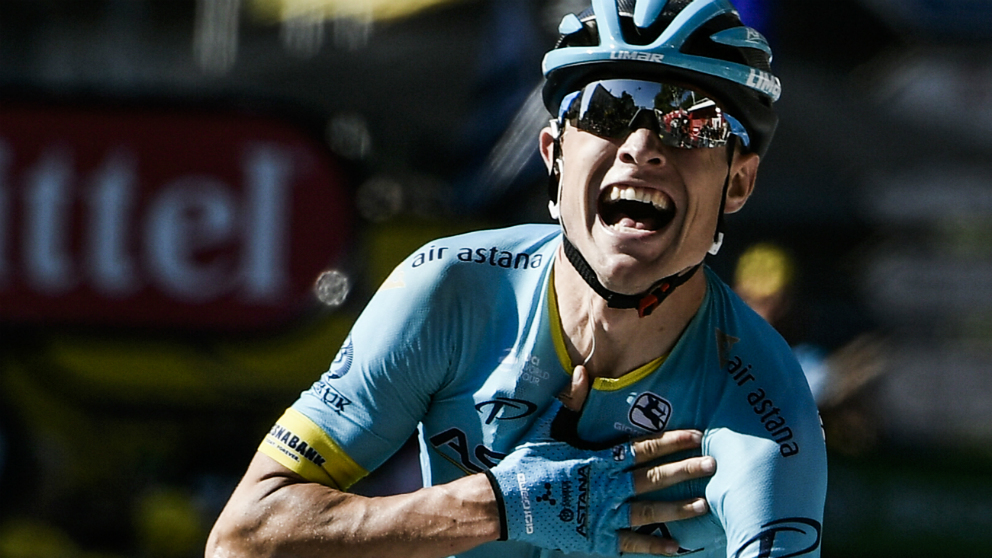 Geraint Thomas se lleva la decimoquinta etapa del Tour de Francia 2018. (AFP)