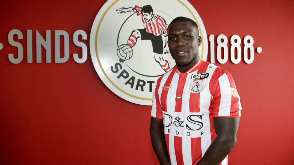 Drenthe, nuevo jugador del Sparta de Rotterdam. (Sparta de Rotterdam)