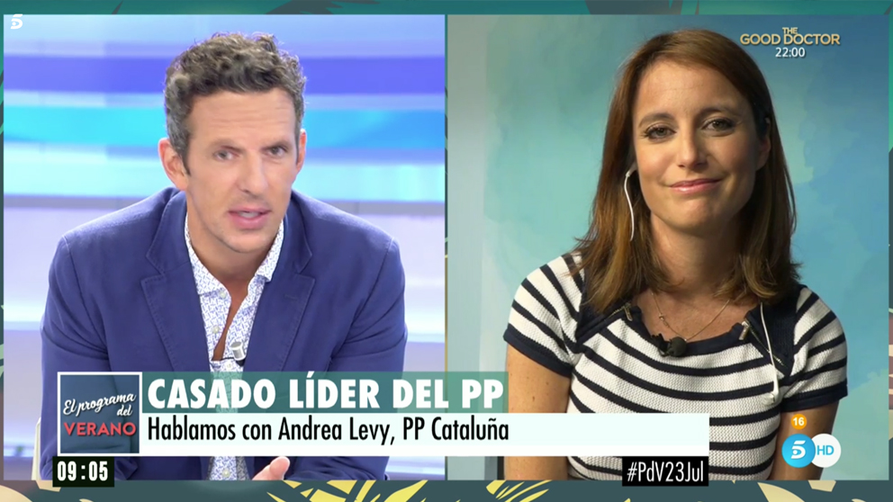 Andrea Levy en ‘El programa del verano’.