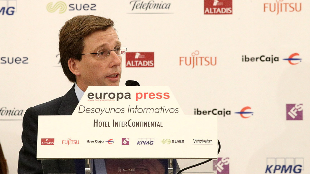 José Luis Martínez Almeida, portavoz del PP en el Ayuntamiento de Madrid. (EP)