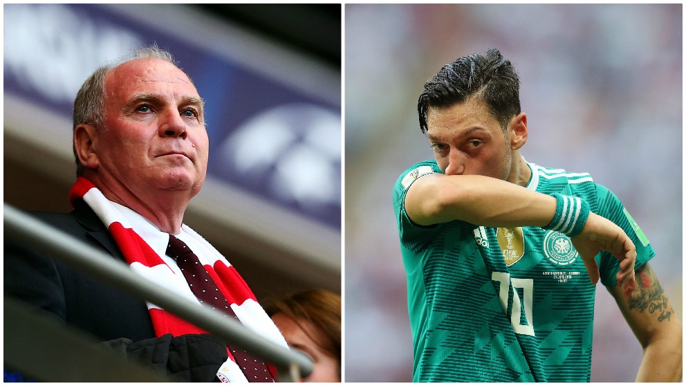 El presidente del Bayern ataca duramente a Özil. (Getty)