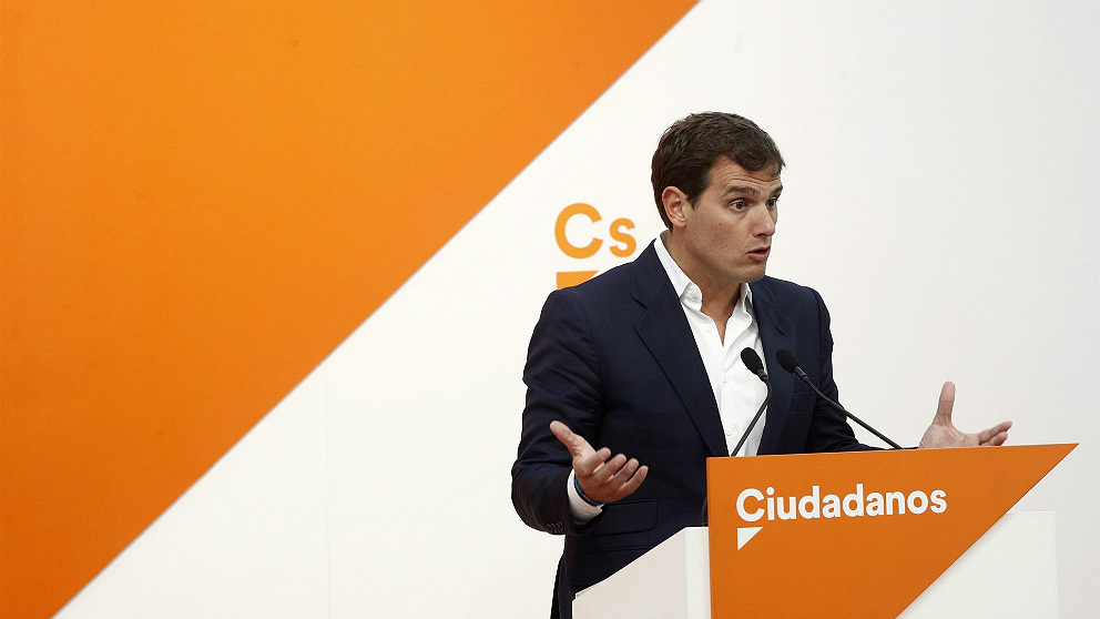 Albert Rivera, presidente de Ciudadanos. (EP)