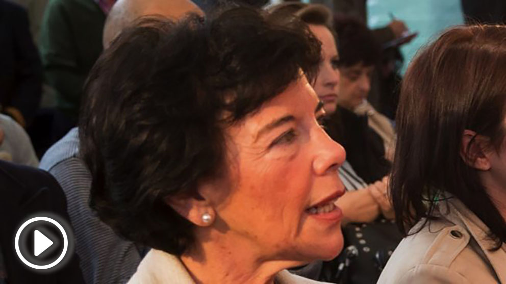 La socialista Isabel Celáa, portavoz del Gobierno. (Foto. PSOE)