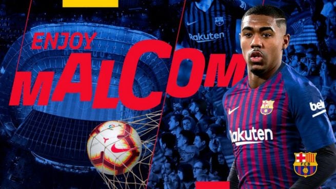 Oficial: el Barcelona le roba a Malcom a la Roma