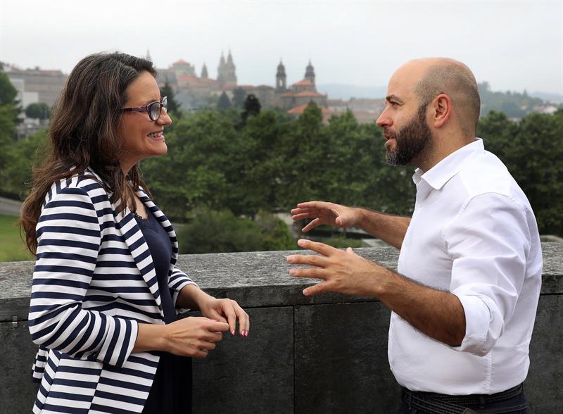 Oltra apoya los actos nacionalistas y a Podemos en el día de Galicia