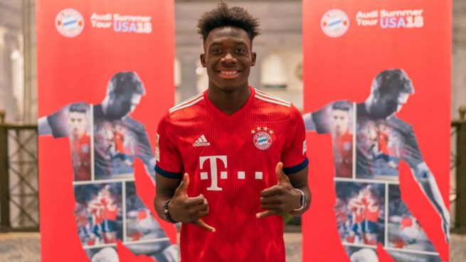 El Bayern ficha al joven Alphonso Davies, al que situaron en la órbita del Real Madrid