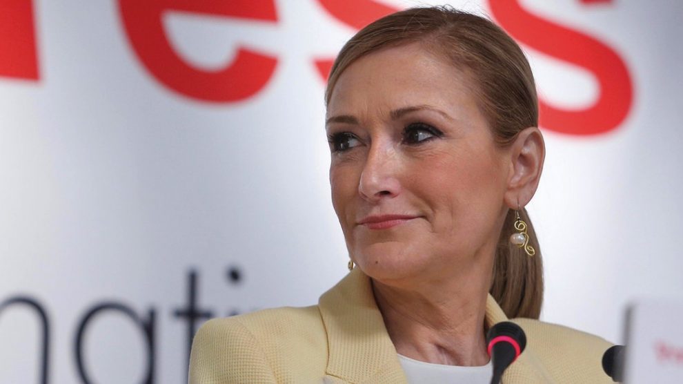 La ex presidenta de la Comunidad Cristina Cifuentes (Foto: CAM).