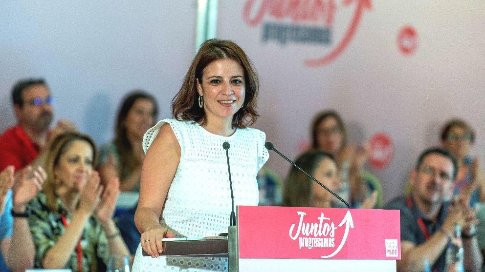 La vicesecretaria general del PSOE y portavoz del Grupo Parlamentario Socialista, Adriana Lastra (Foto: Efe)