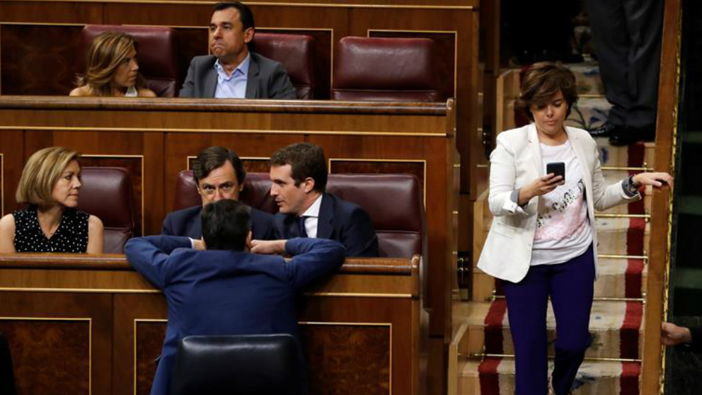 Miembros del PP en el Congreso.