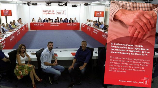 El PSOE legisla por decreto las pensiones pese a que criticó a Rajoy por hacer lo mismo
