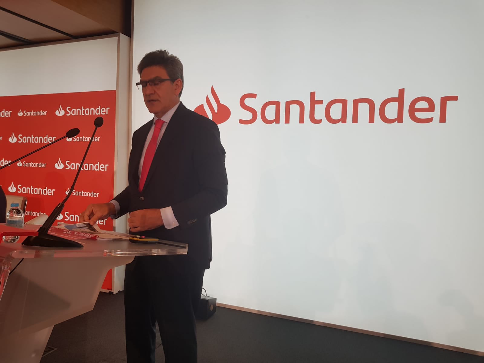 José Antonio Álvarez, consejero delegado de Banco Santander.