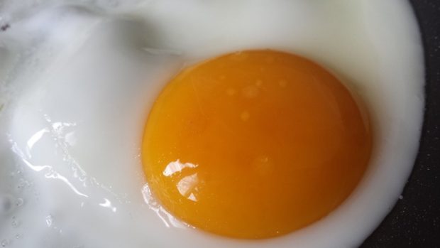 huevo frito sin aceite