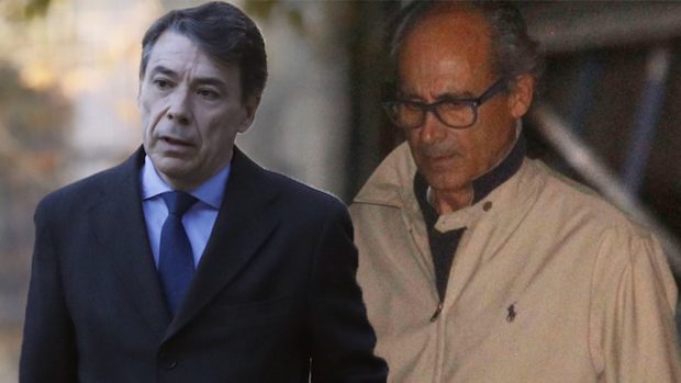 El expresidente de la Comunidad de Madrid, Ignacio González, y el expresidente de Inassa, Edmundo Rodríguez Sobrino.
