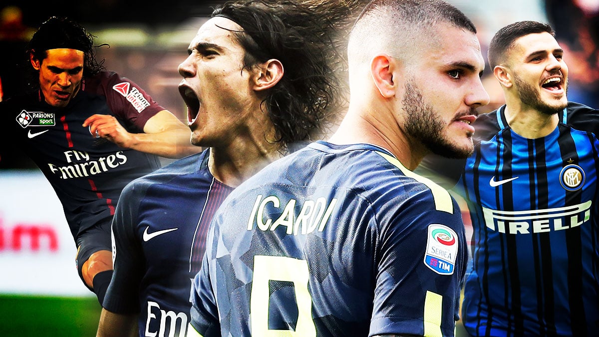 Icardi o Cavani, los nombres que baraja el Real Madrid para reforzar la delantera.