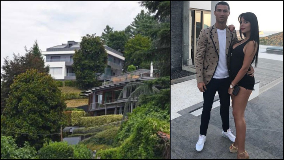 Así es la nueva casa de Cristiano Ronaldo en Turín.