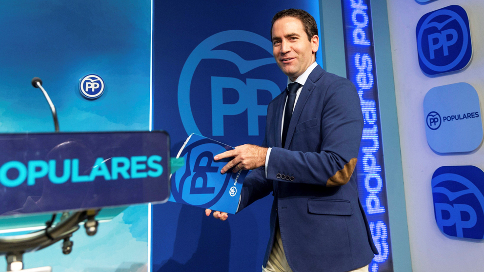 Teodoro García Egea, secretario general del PP. (Foto: EFE)