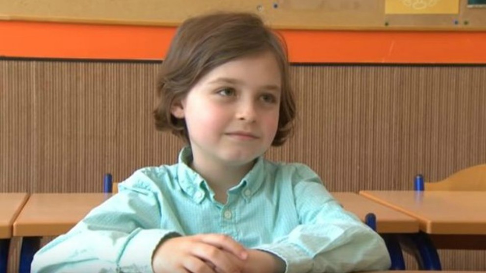 Un niño belga de 8 años va a comenzar la universidad tras completar sus estudios en tiempo récord