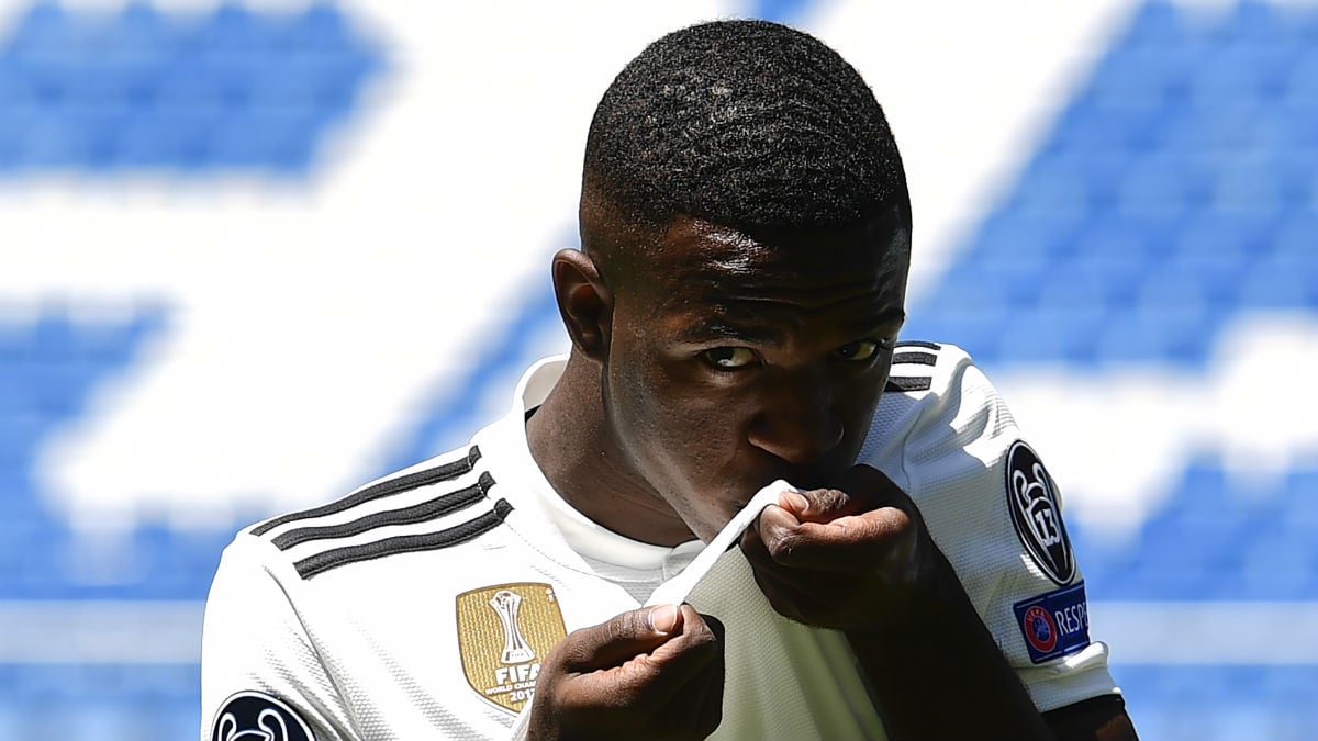 Vinicius Jr. apunta a titular en su primer partido de pretemporada (Getty).