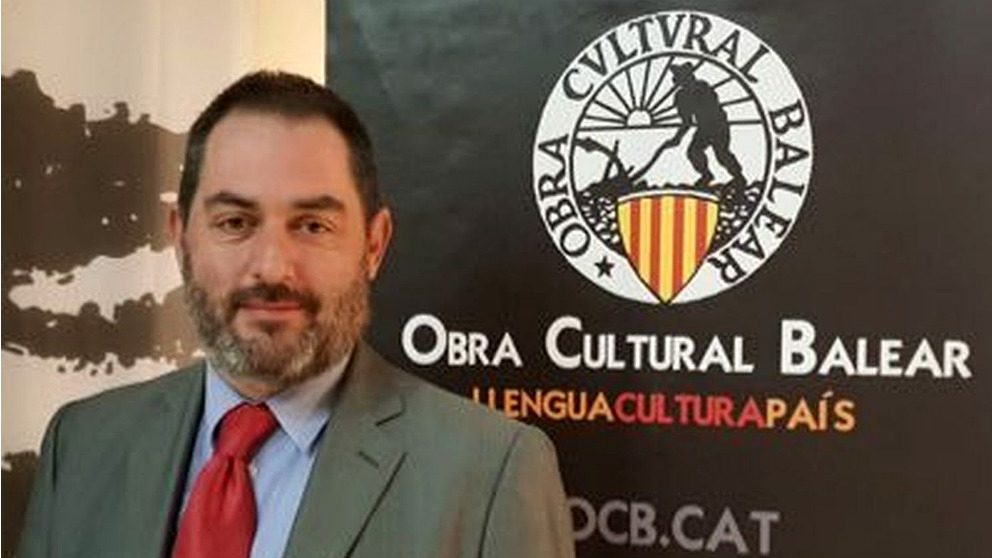 Josep de Luis, presidente de Obra Cultural Balear (OCB).