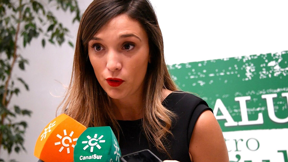 María Márquez, secretaria de Movimientos Sociales del PSOE de Andalucía. (EP)