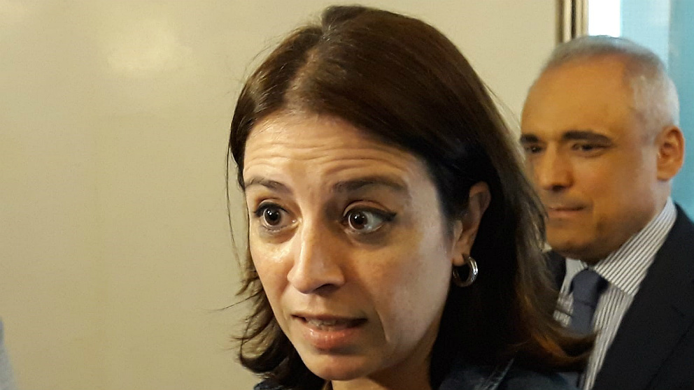 Adriana Lastra, portavoz del PSOE en el Congreso. (EP)