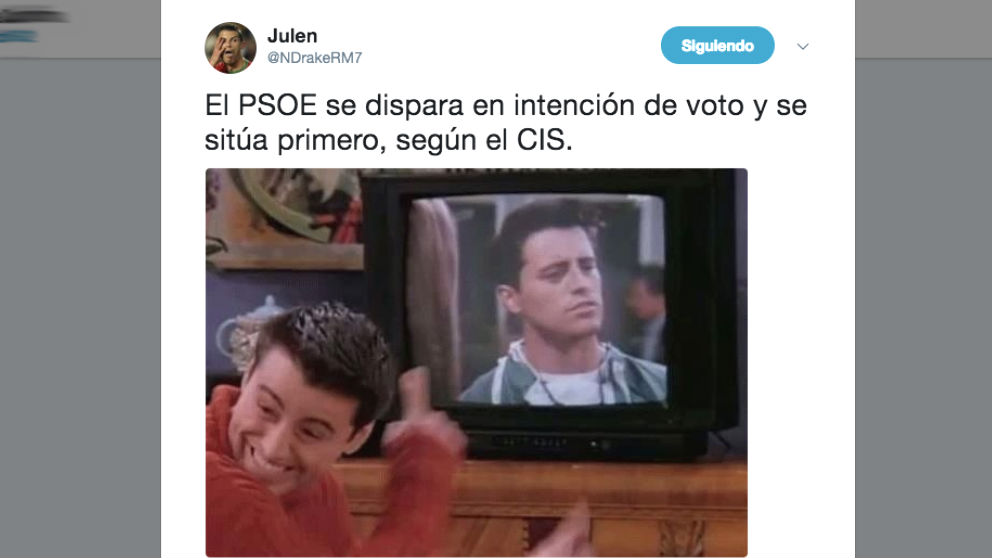 Los mejores memes del último CIS presidido por Tezanos