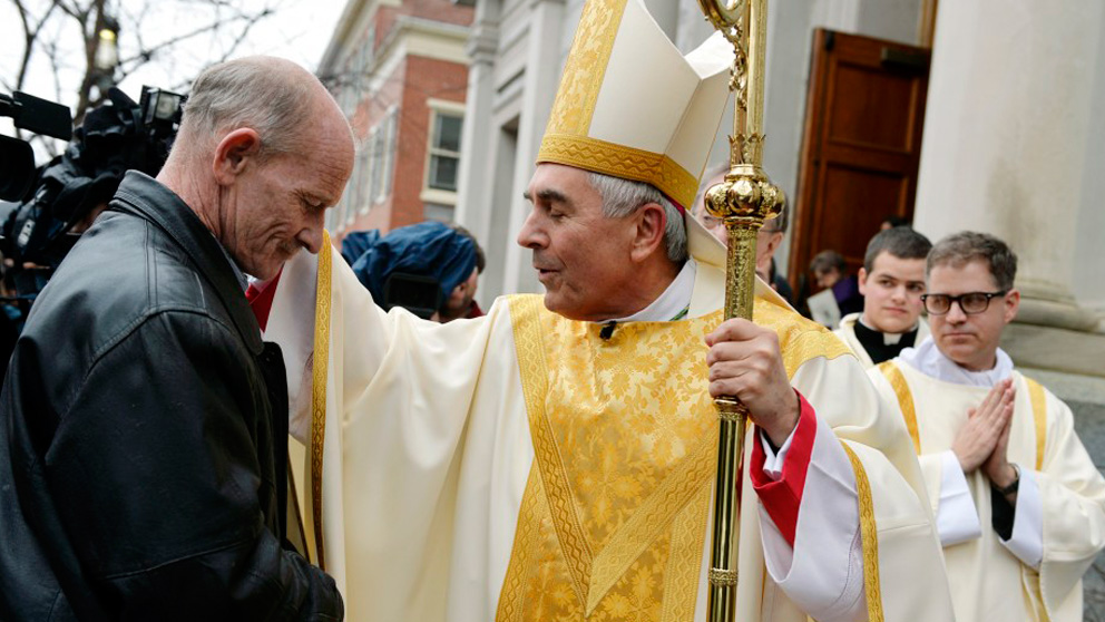 El obispo Ronald Gainer de la Diócesis de la localidad de Harrisburg.