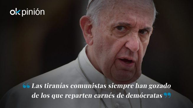 La izquierda calla, Bergoglio también