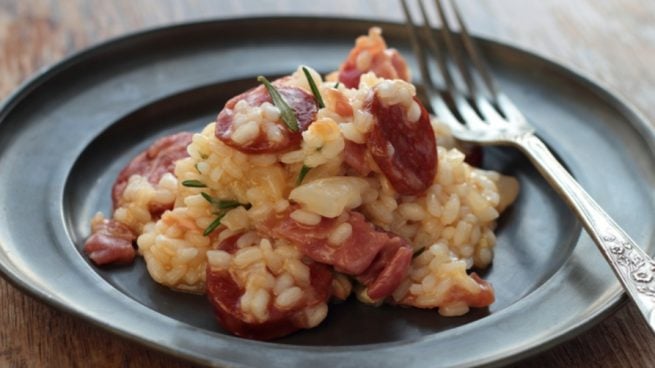 risotto de ibéricos