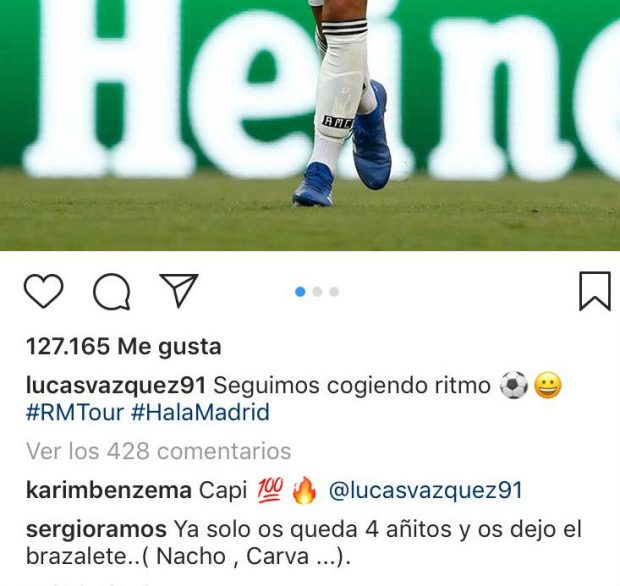 Sergio Ramos ‘anuncia’ cuándo se retirará y ‘elige’ a los próximos capitanes del Real Madrid