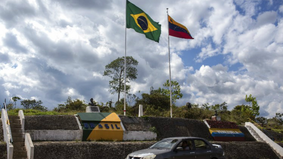 Pacaraima, estado brasileño de Roraima. Foto: AFP