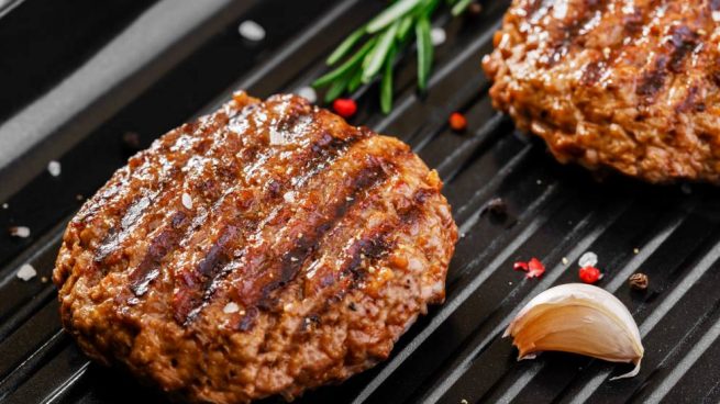 hamburguesa rellena de foie
