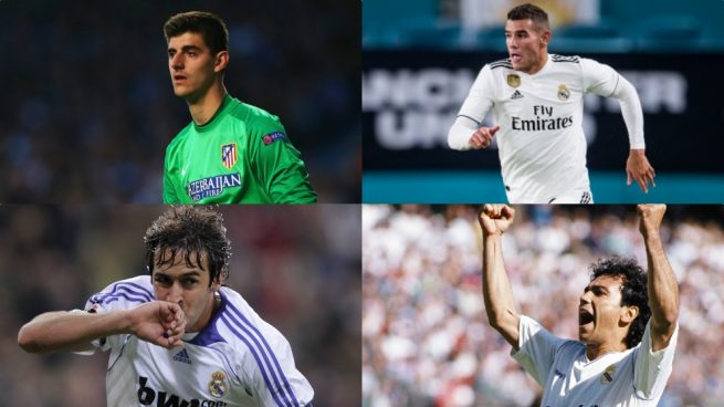 Courtois y otros jugadores que cambiaron el Atlético por el Real Madrid