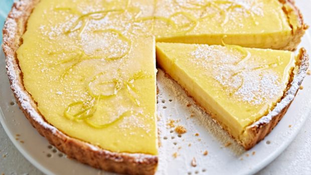 tarta de limón y queso
