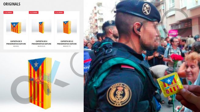 Una empresa catalana lanza los preservativos independentistas: Catcondons, ‘els nostres condons’