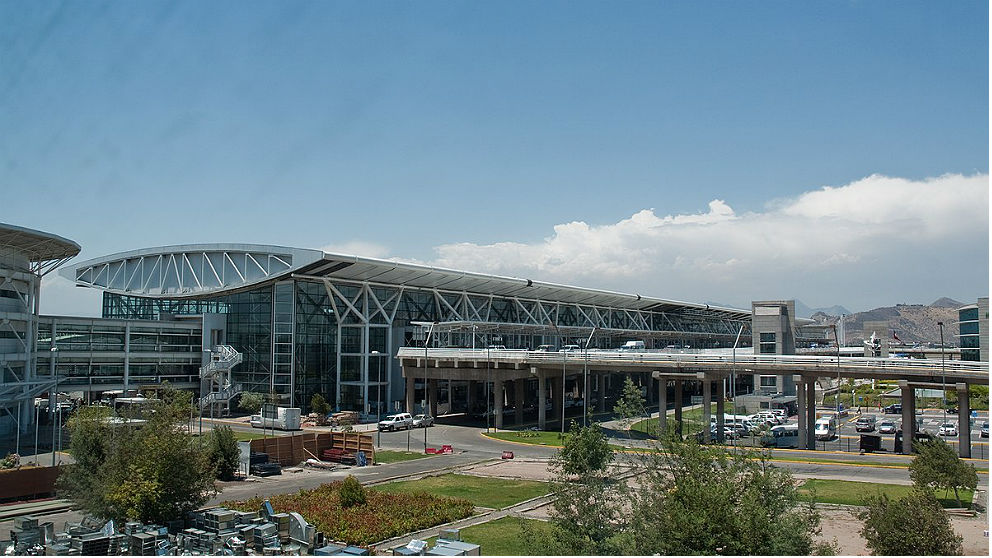 Aeropuerto de Santiago de Compostela.