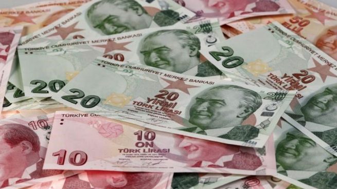 Banco Turquía lira