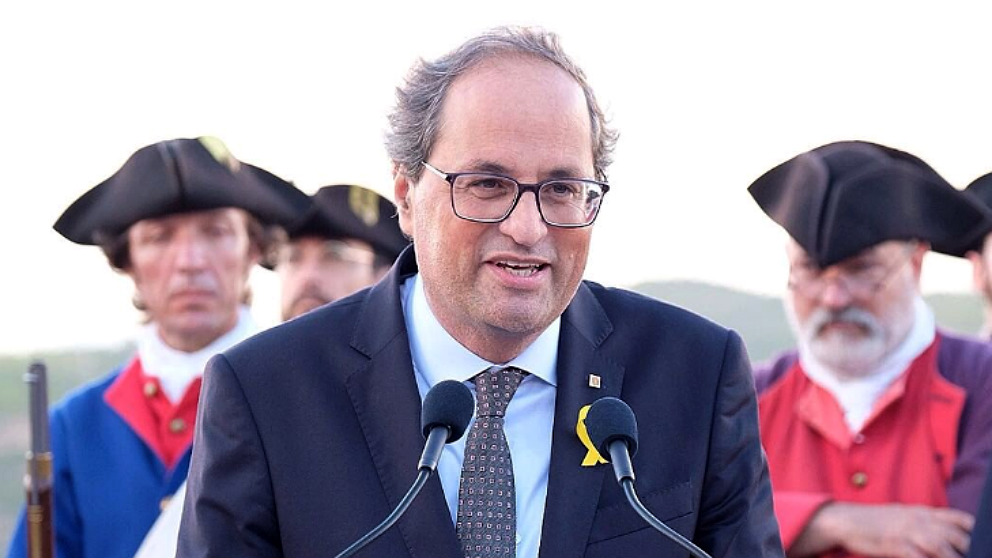 Quim Torra, presidente de la Generalitat. (Foto: EFE)