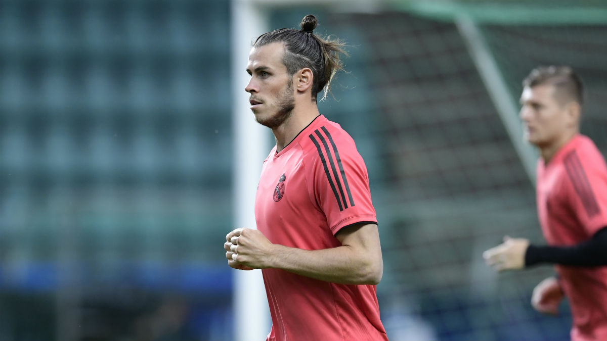 Gareth Bale deberá asumir su nuevo rol de líder ante el Atlético, en la Supercopa (ÂFP).