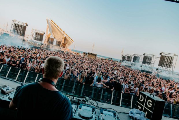 Ben Klock en el escenario Modular del festival DGTL Barcelona 2018