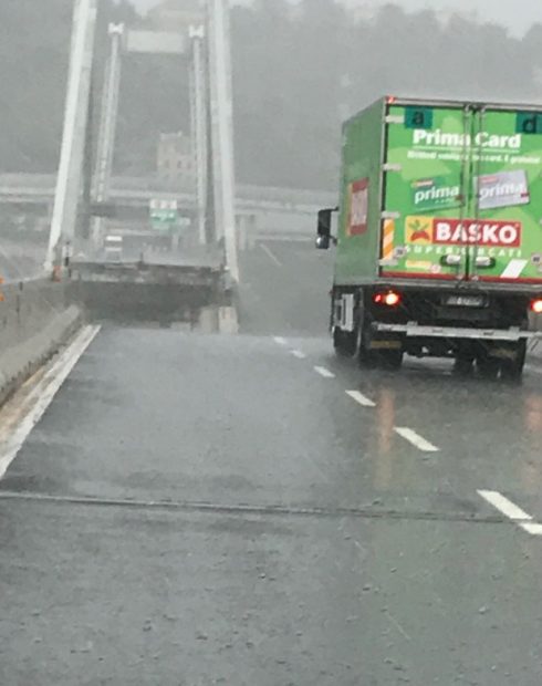 El «puente enfermo» de Génova: «Escuchábamos ruidos cuando pasaban camiones, nunca me sentí seguro»