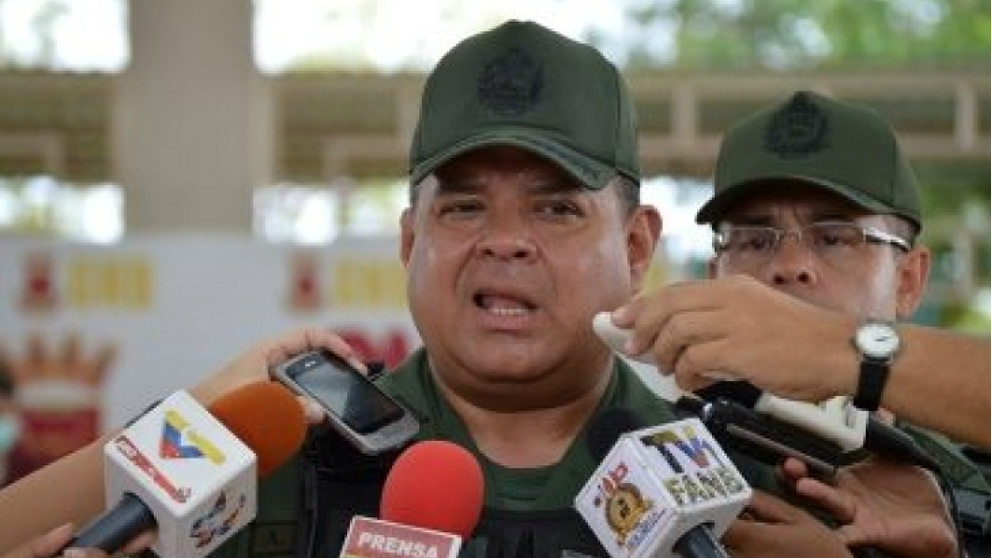 El general Alejandro Pérez Gámez, detenido en Venezuela por su supuesta implicación en el presunto atentado contra Nicolás Maduro.