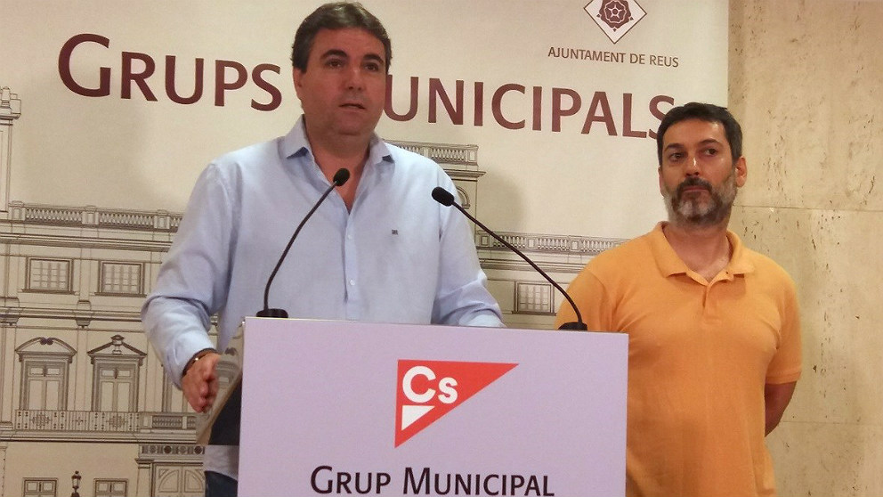 Juan Carlos Sánchez, portavoz de Ciudadanos en el Ayuntamiento de Reus. (EP)