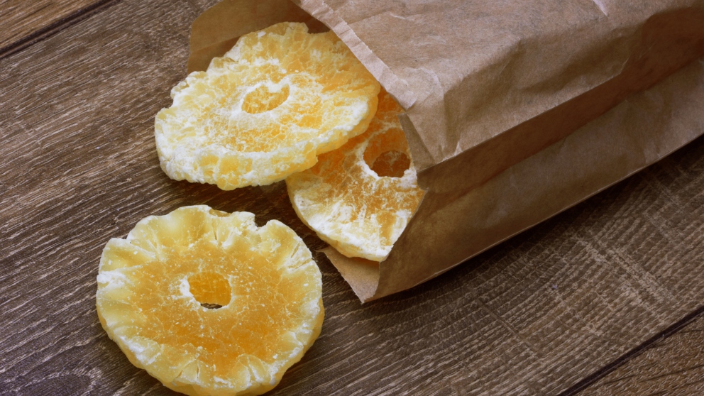 Receta de piña confitada