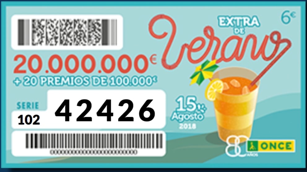 Resultados del Sorteo Extra de verano