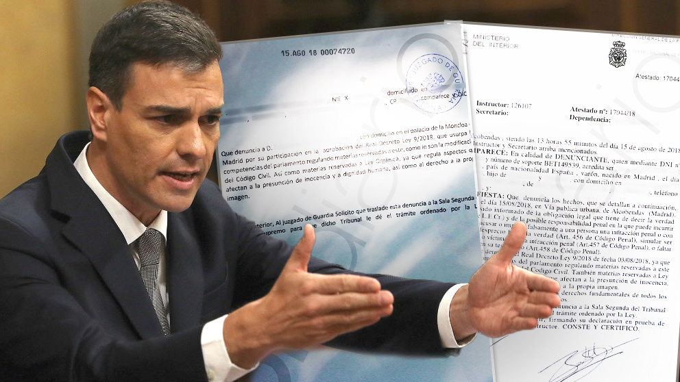 Sánchez denuncias decretazo patria potestad