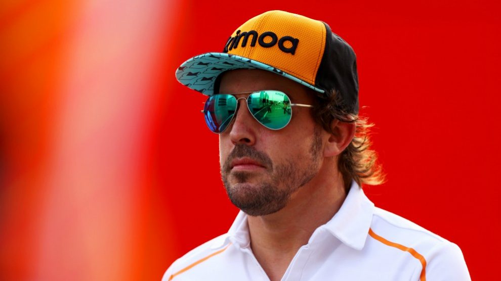 Fernando Alonso apura sus últimas carreras en la Fórmula 1. (Getty)