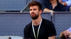Gerard Piqué, en el Mutua Madrid Open. (Getty)