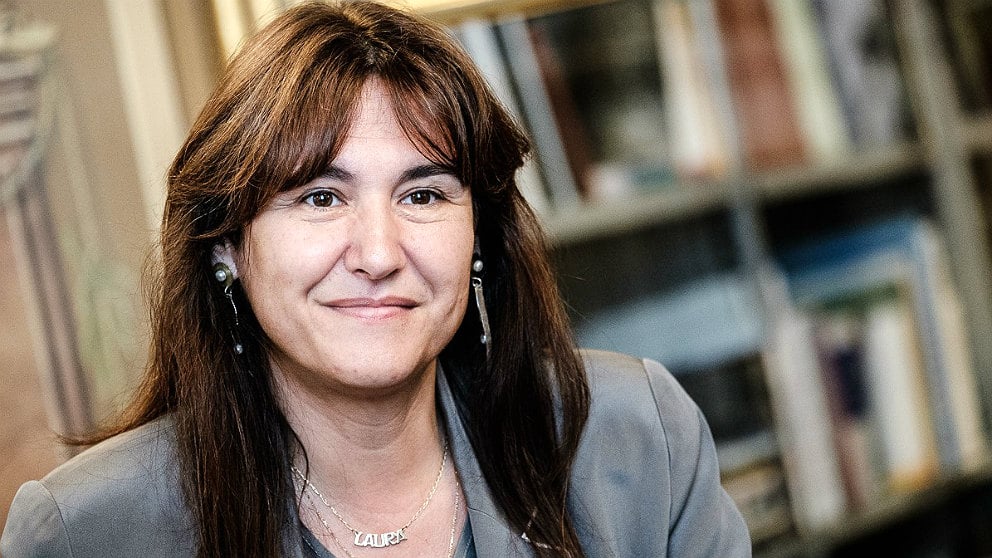 Laura Borràs, consellera de Cultura de la Generalitat de Cataluña.
