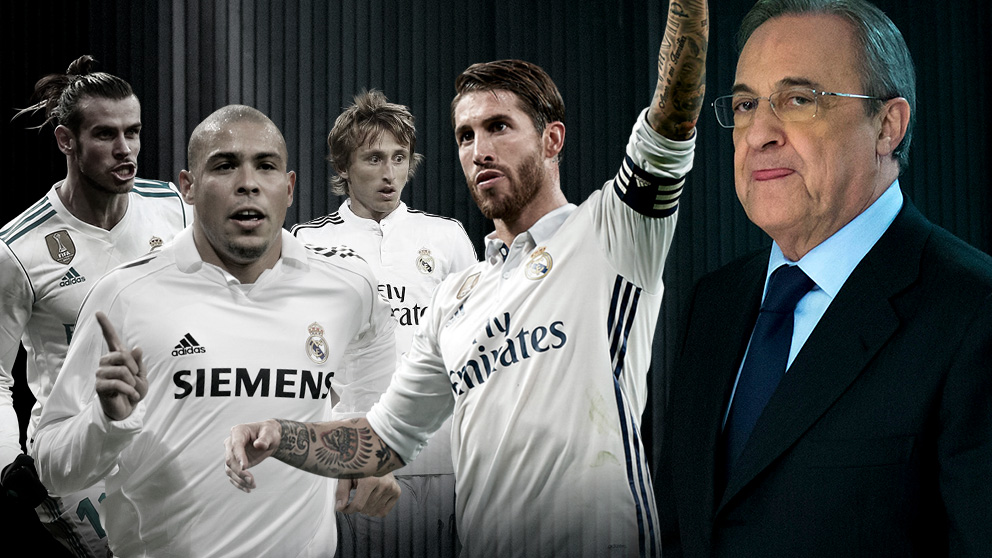 Ronaldo, Ramos, Modric o Bale llegaron a última hora en el mercado de fichajes.